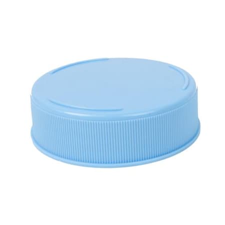 TABLECRAFT 63 mm Light Blue Invertatop Squeeze Bottle Cap 63FCAPLBL